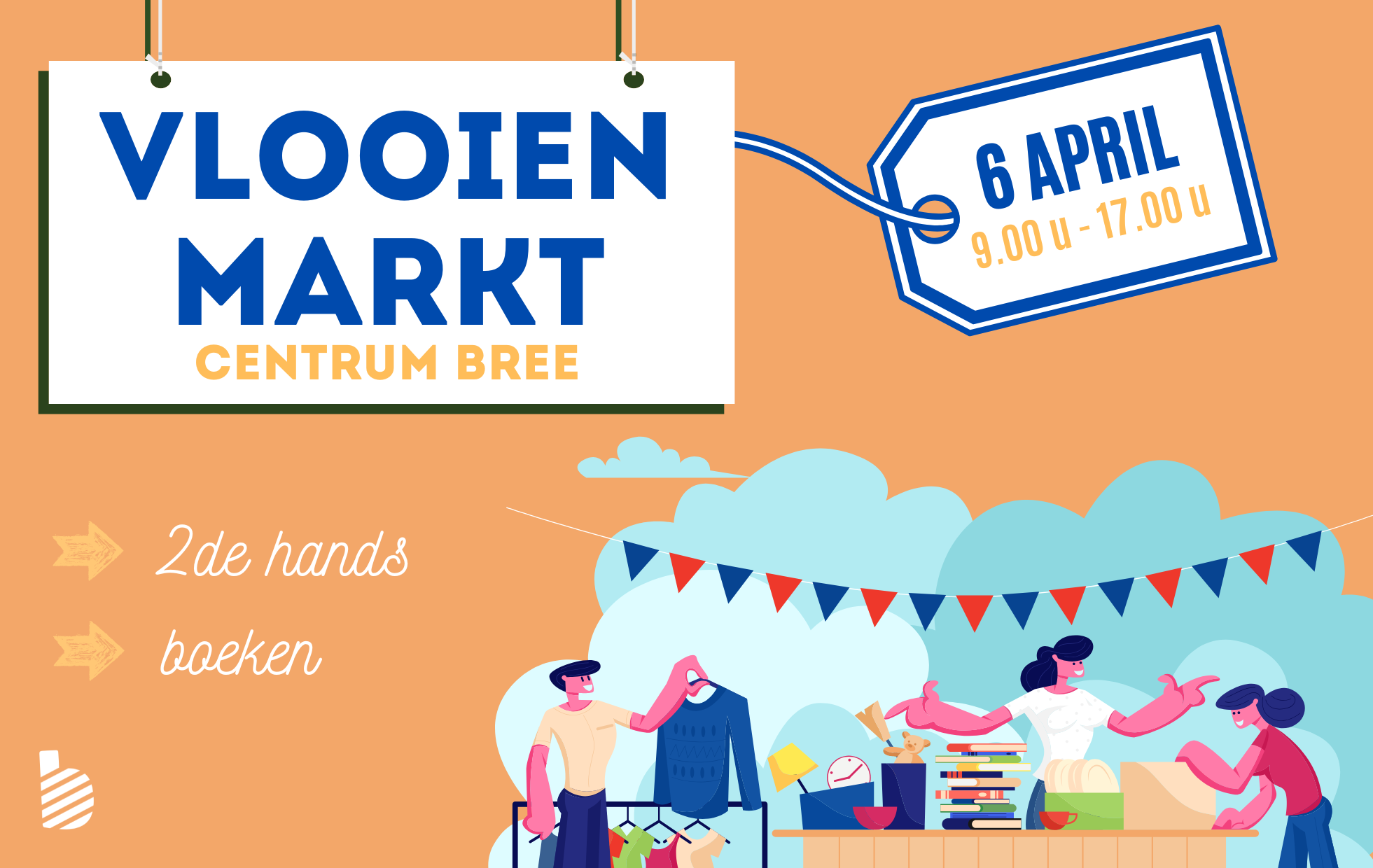 Vlooien- en boekenmarkt 2026
