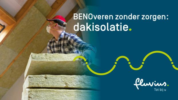 Fluvius dakisolatie