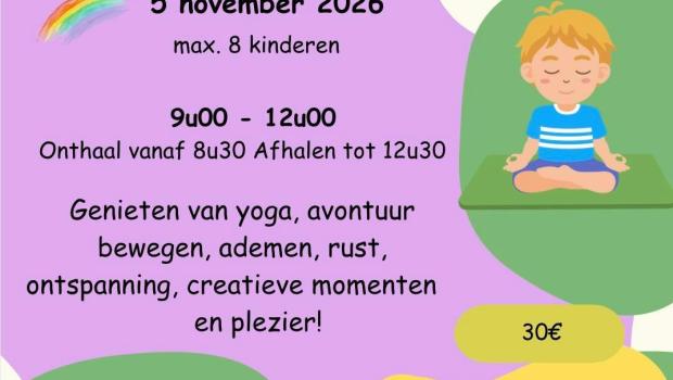 Kinderyoga - avontuur © Nancy Schouteden